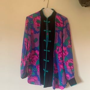 Bob Mackie Silk Top VINTAGE